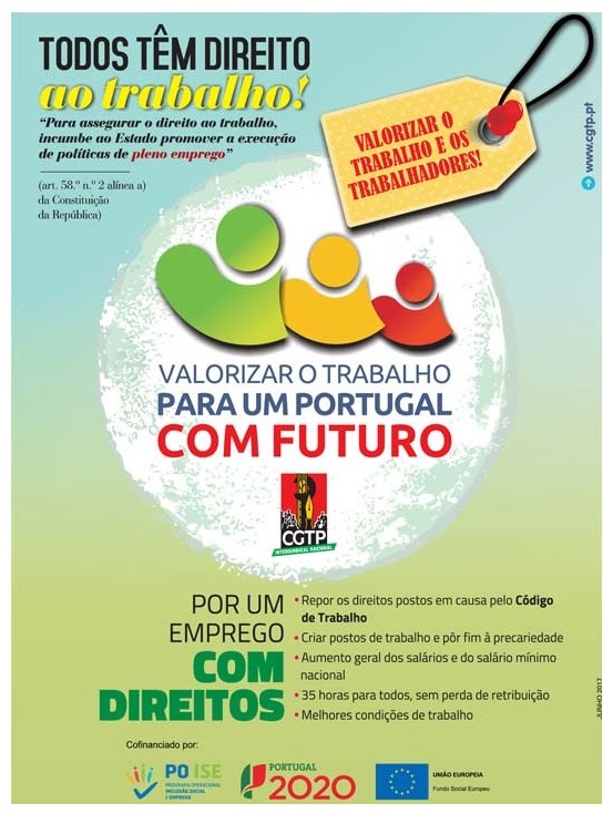 Valorizar o Trabalho para um Portugal com Futuro